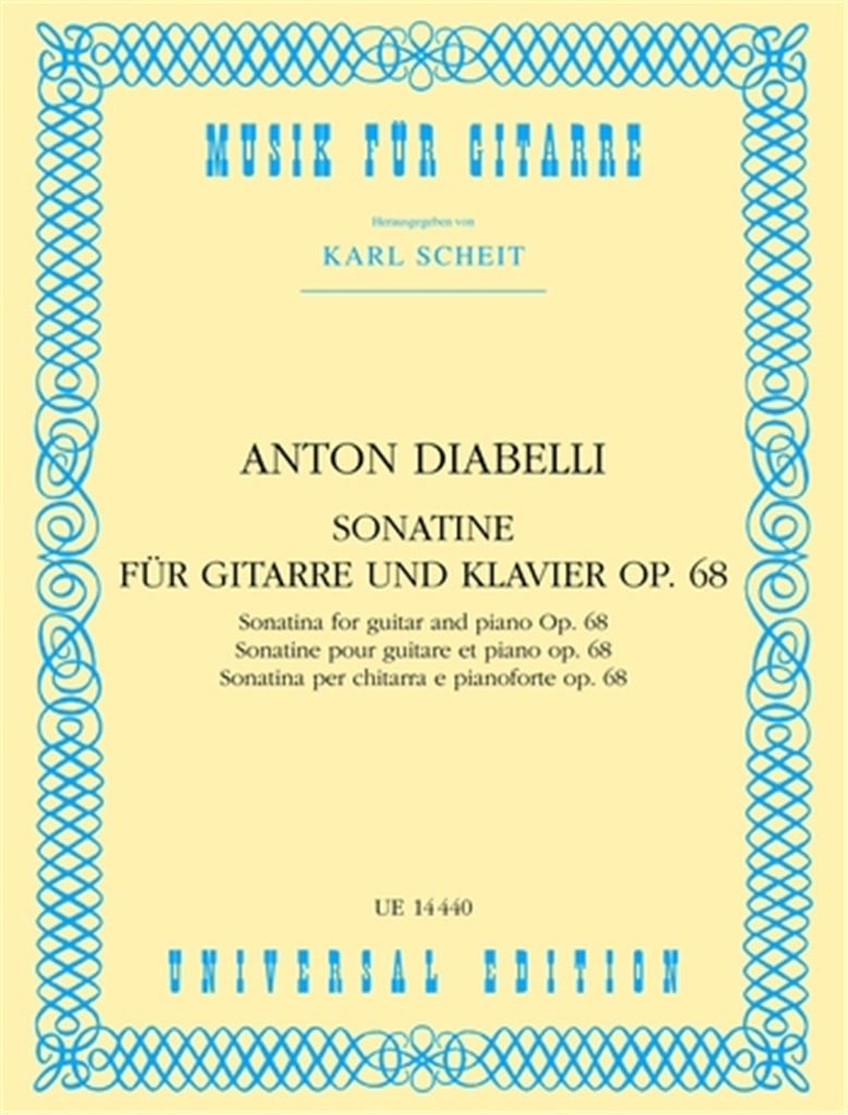 Sonatina Op. 68 Chit E Pf (Scheit)